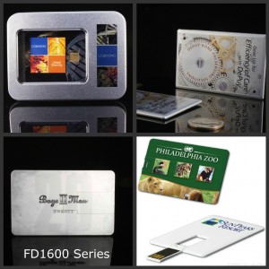 1600 cards credit card style USB Drive